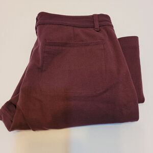 Roots Canada, Burgundy Cargo Pants, Slim Fit, size XS‎